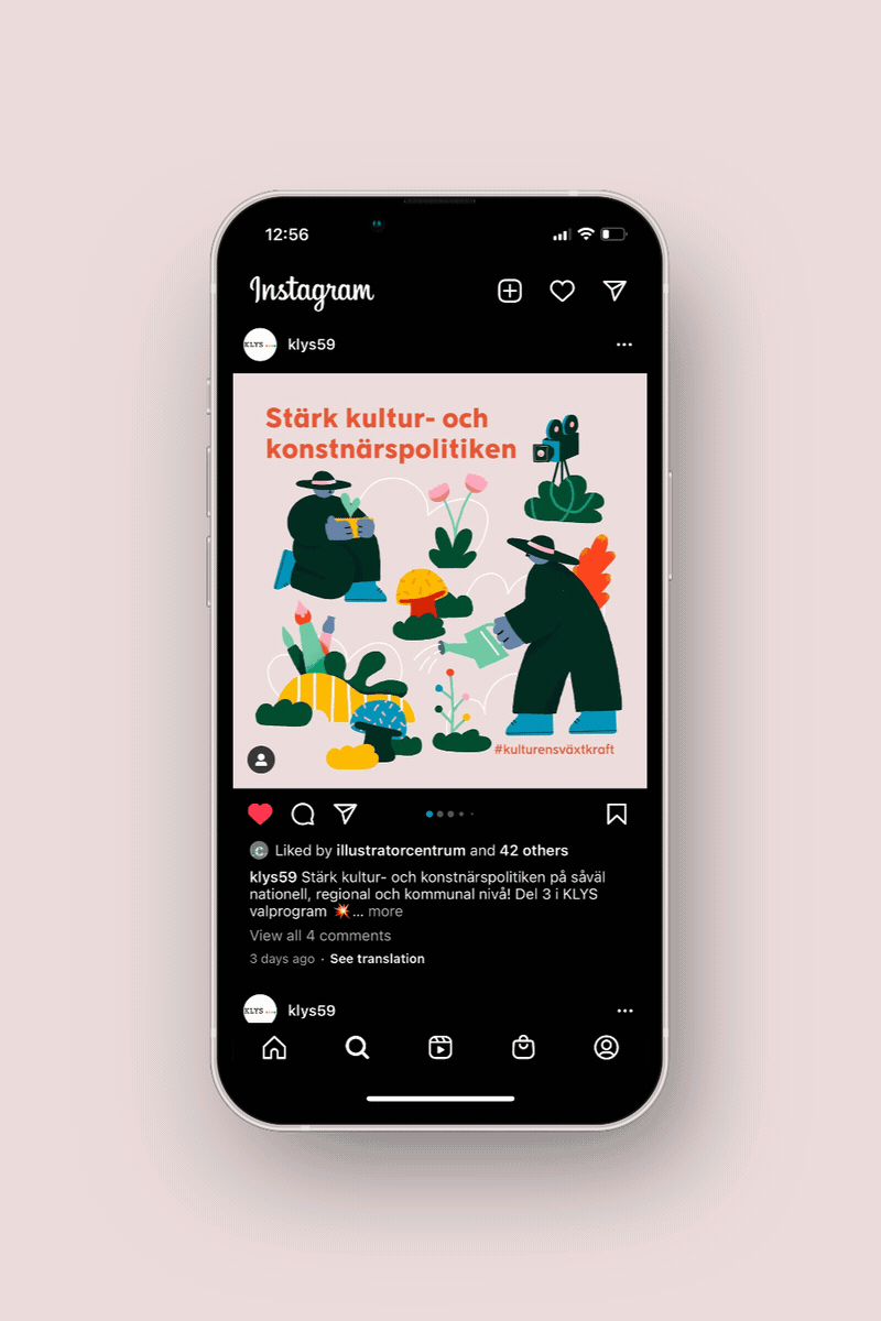 Klys Instagram campaign
